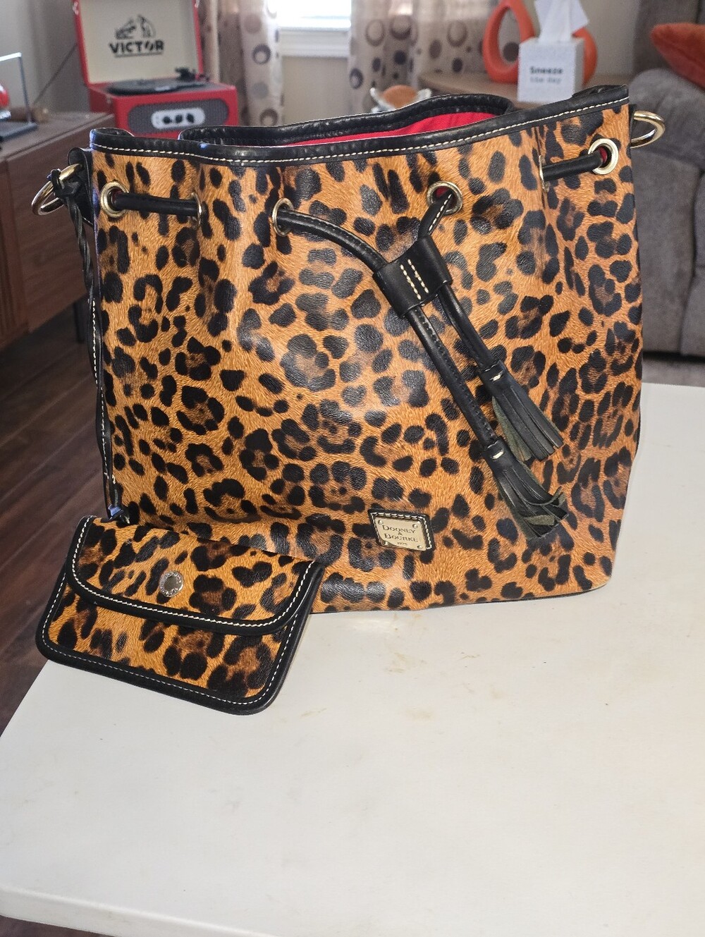 Dooney & Bourke Leopard Bag - Picture 9 of 9